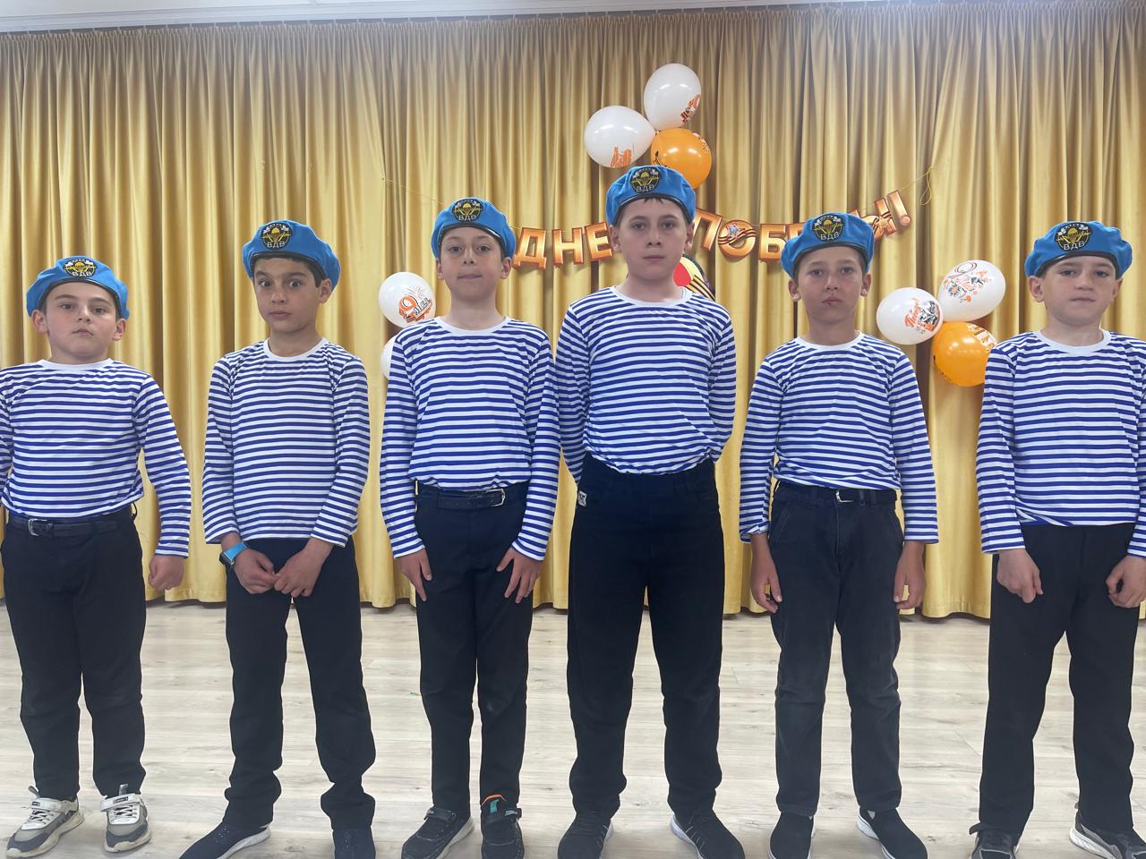 Праздник Великой победы в школе.
