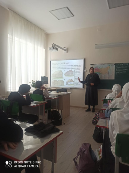 В рамках "Декады наук" в школе.